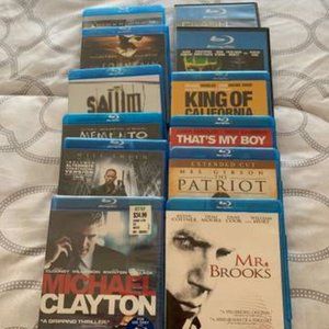 12 BLU-RAY MOVIE DISC